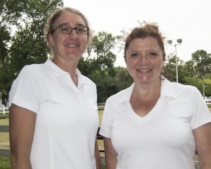 Central Division Playdowns Pairs Women